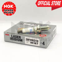 NGK DIFR6D-13 Laser Iridium Spark Plug for Honda City Jazz BR-V  Brio and Mobilio 2015-2019 Set of 4