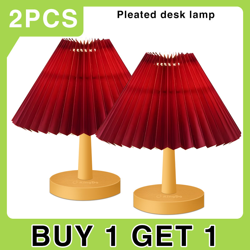 Lampshade for Bedroom Lamp Shade Creative Table Lamp Korean Folding Bedside Lamp Night Light