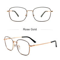LUSEEN Photochromic Anti Radiation Glasses Square Replaceable Lens Eyeglasses Unisex Frame Computer Gaming Eyewear Glasses for Women and Men Fashion Eyewear AG2212