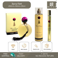 【3pcs/Set】250ml+50ml+35ml Far Annoy Perfume for women Far Away Perfume Floral Fragrance