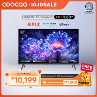【HOT】COOCAA 32 Inch QLED TV Dolby Audio Eye Care Screen Cast Find My Remote(32X75) w/ wall bracket