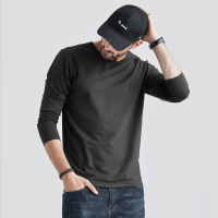 active longsleeved tshirts for men drifit unisex plain White black Emerald Green color Longsleeves round neck Crew formens men top1