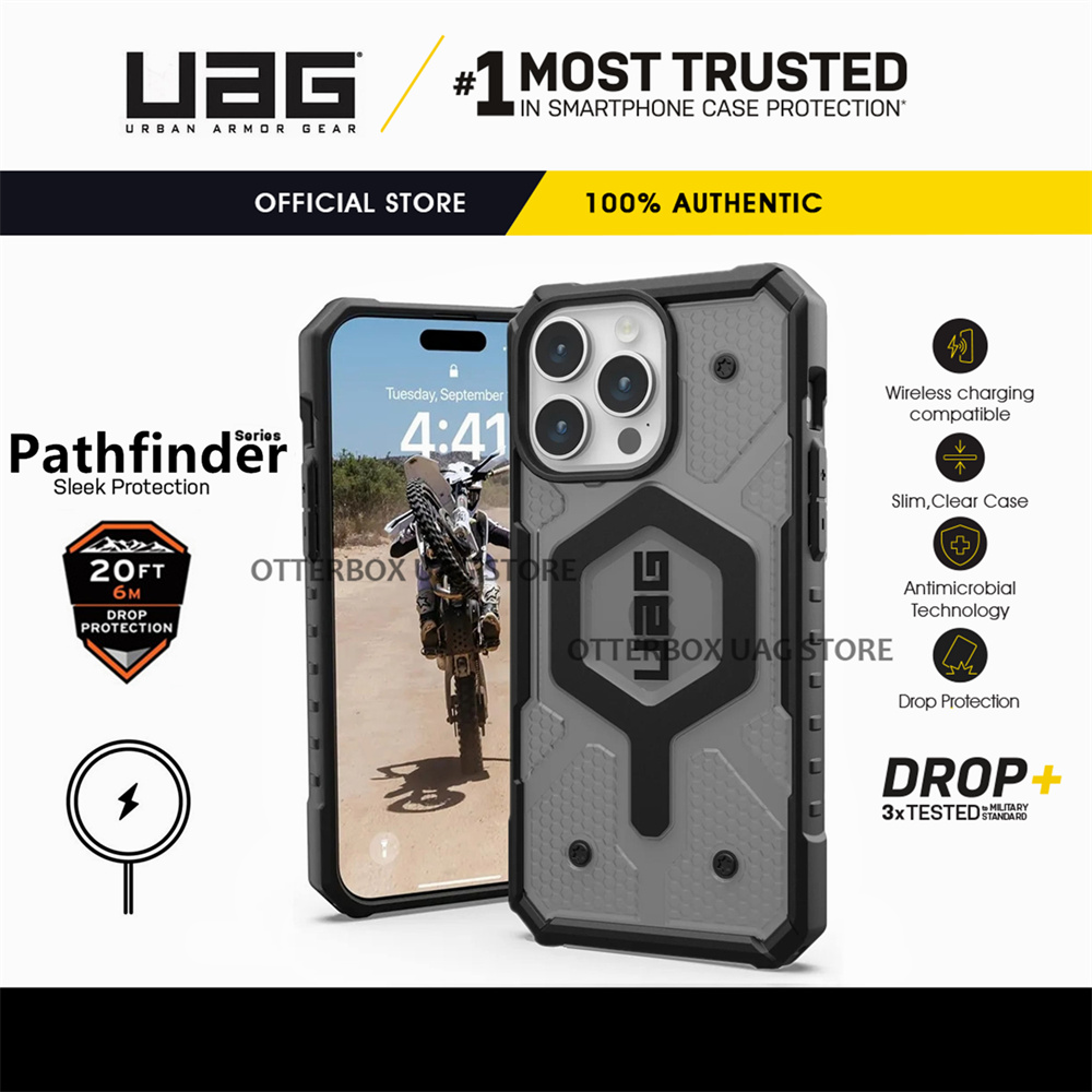 Ốp lưng UAG Pathfinder with MagSafe Cho iPhone 15 14 Pro Max / 15 14 Pro / 15 14 Plus / 15 14 / 13 1