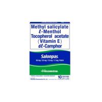 With coins Salonpas Patch 10s