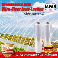 Commercial Grade PO Plastic Sheeting-200 Microns Anti-Fog Greenhouse Film for Large-Scale Plantation