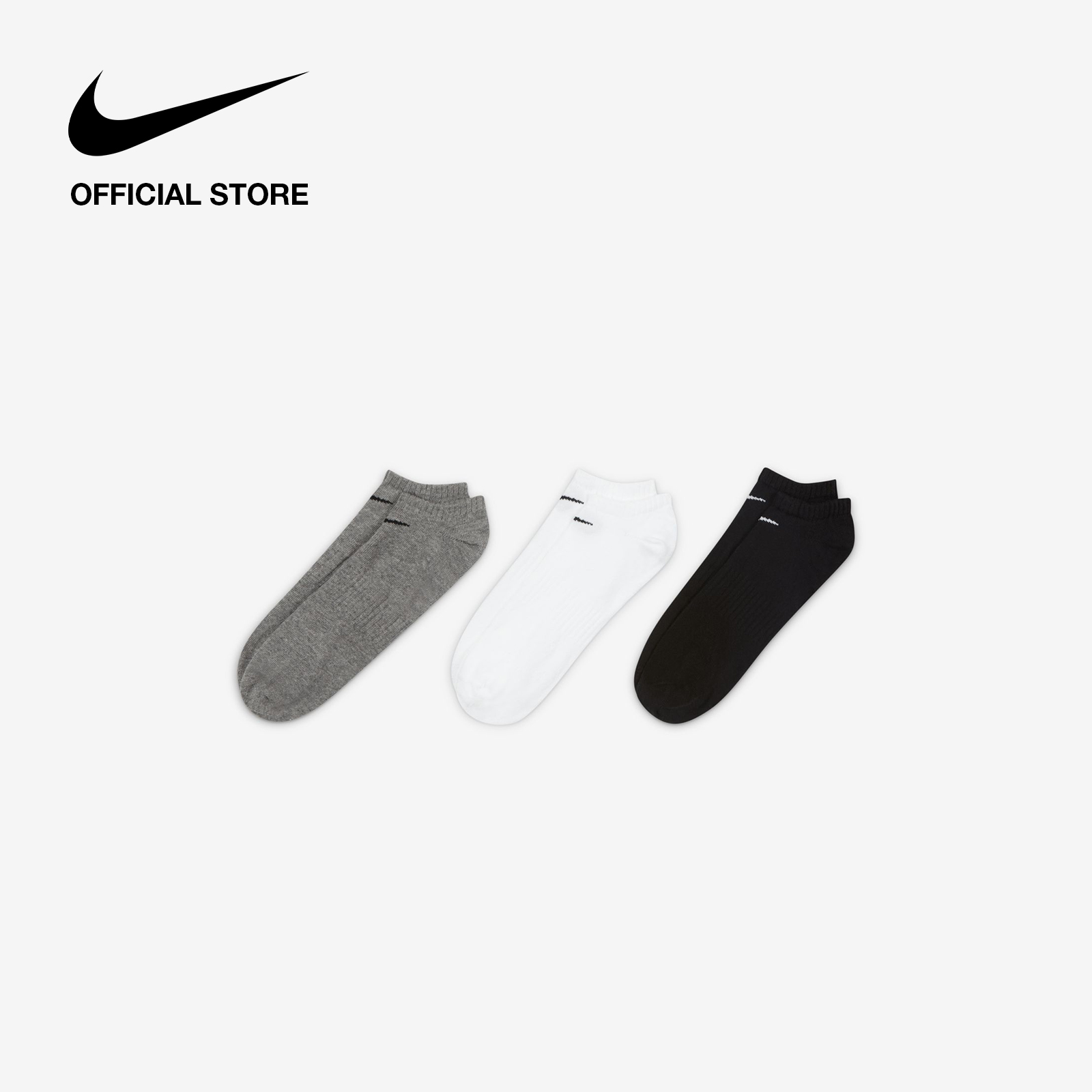 Tất Nike Everyday Lightweight Training No-Show Socks (3 Pairs) - Multi-Color