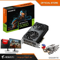 Gigabyte GV-N5060WF2OC-8GD RTX5060 WINDFORCE OC SFF 8GB GDDR7 GPU Graphic Card | Gigabyte Video Card ***FREE!!! NVISION MONITOR***