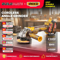 Buildmate x INGCO CORDLESS ANGLE GRINDER CAGLI27103 ICPT