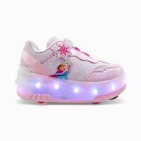 Disney Frozen Skate LED Shoes for Kids Girls Everette with Customizable Light Modes