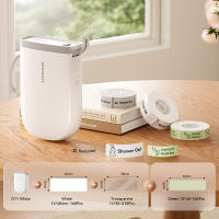 NIIMBOT D11 Thermal Label Printer 300dpi Mini Bluetooth Inkless Printing Label Maker Beauty Horticulture Journal Sticker Medical Food Label Machine
