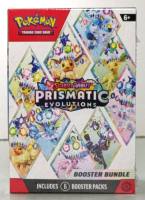 Pokemon TCG Scarlet & Violet Prismatic Evolutions Booster Bundle (6 Packs)