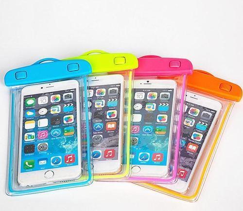 Waterproof Underwater Case Dry Pouch for Mobile Android Smartphone and iPhone 6 Plus, Samsung Phone and Apple Glow in the Dark