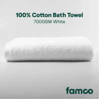 Famco Luxury Bath Towel 700GSM 100% Cotton Ultra-Absorbent & Soft Hotel Quality for Spa at Home