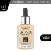 Catrice HD Liquid Coverage Foundation 30ml | 24hr Full Coverage Mattifying Foundation
