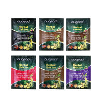 COD AUGEAS 30ml HERBAL HAIR DYE SHAMPOO SHINE COLOR MOISTURIZING SCALP HEALTH CARE