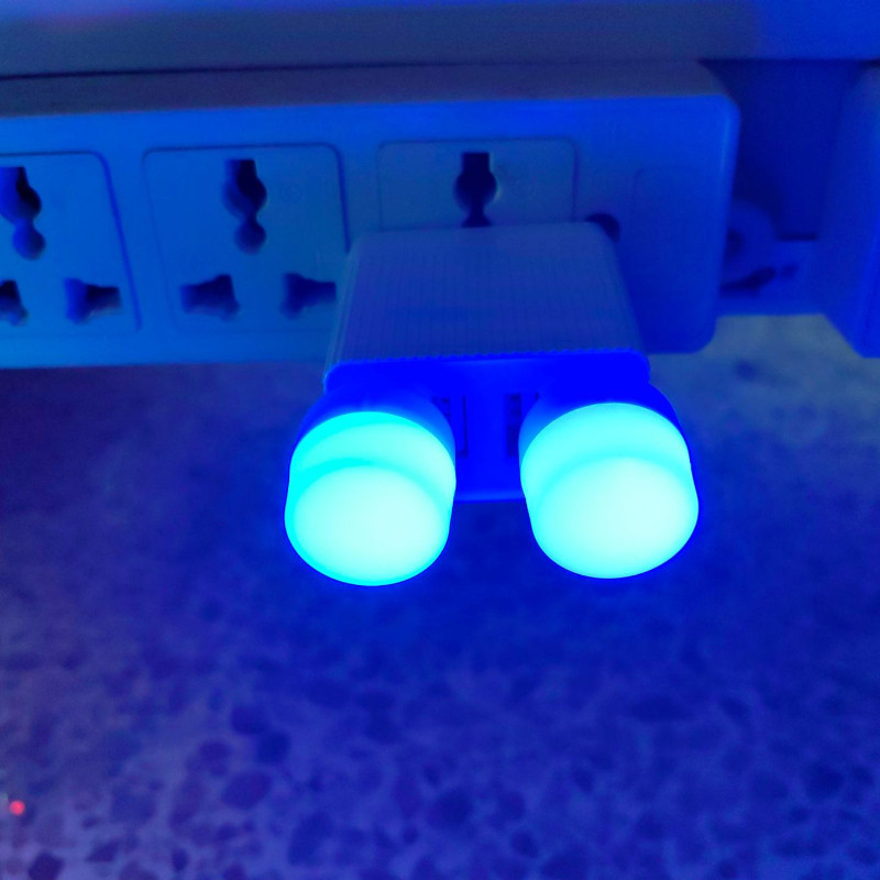 USB Light Energy Saving Night Light Eye Protection Bedroom Bedside Soft Light Power Bank Dual Color Light Mini USB Night Light Eye Protection Reading Light Mobile Power Light LED Computer Lamp