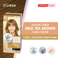 Liese Creamy Bubble Hair Color (Milk Tea Brown) – Mess-Free DIY Hair Dye for Natural Look