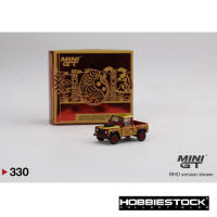 Mini GT 1/64 Land Rover Defender 90 Pickup - 2022 Chinese New Year Edition RHD
