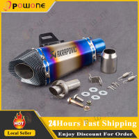 [ Big Promotion ] Universal New Arrival Motorcycle Exhaust Muffler Tail Pipe with silencer db killer