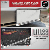 Ralliart Duraplate Car License Plate Cover