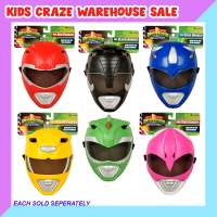 Mighty Morphin Power Rangers Mask (Red Black Blue Yellow Pink Green)