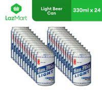 San Mig Light Beer 330 mL Can - x24 (Case)