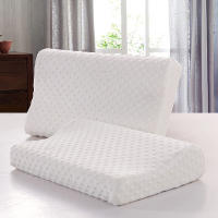 𝓗𝓖 Slow Rebound Natural Latex Memory Foam Pillow Orthopedic Sleep Neck Protection Cervical Health Care Head Cushion Pillows for Sleeping Buy 1 Take 1 Free Sale Natural Latex Mattress Pillow Case with Zipper Orthopedic Pillow Fiber Slow Rebound