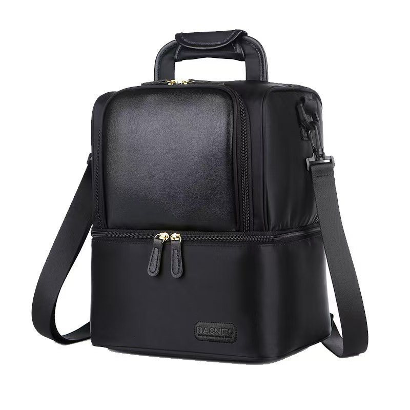BAONEO Mommy Bag Insulated Breast Milk Cooler Diaper Bag Waterproof Double-Layer Options for Working Breastfeeding Moms