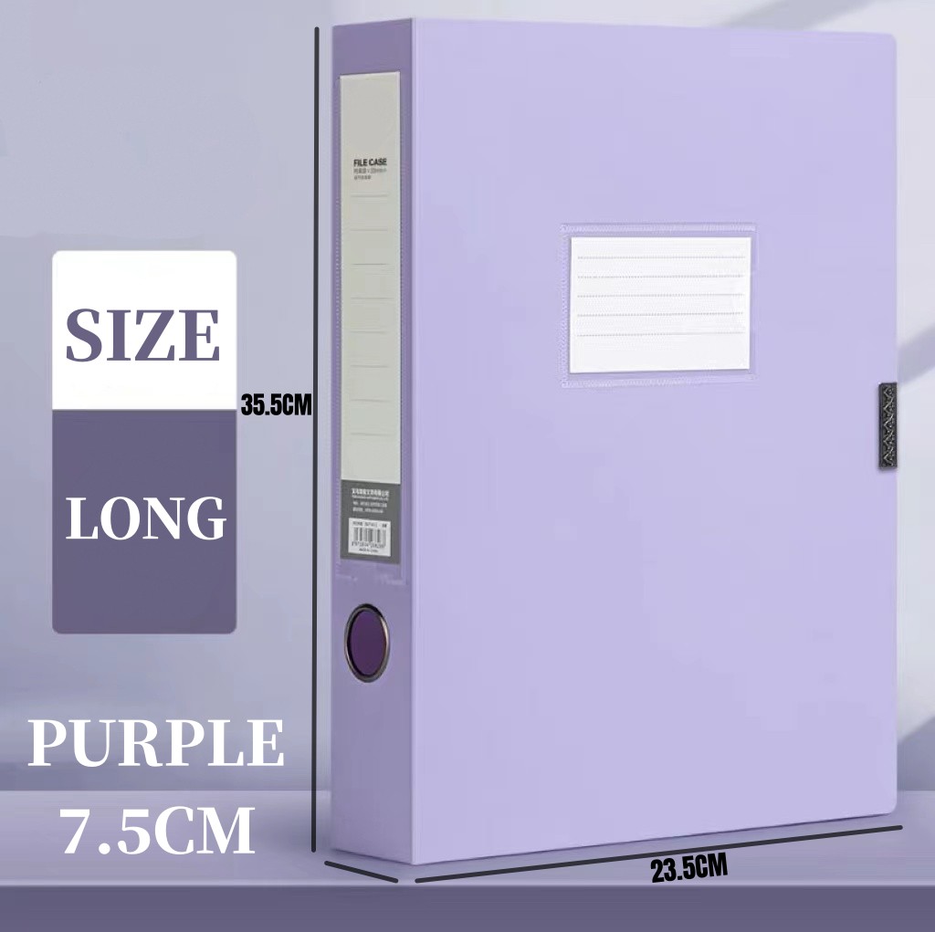 Long Size File Box Paper Organizers Document Organizer File Case For Home School Office