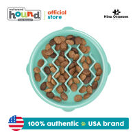 Outward Hound Fun Feeder Interactive Dog Bowl - Mint Wave