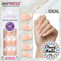 French Tip - Ideal ✨ ImPress Manicure Press On Nails • Branded High Quality Artificial Faux Nails • Classy Nails PH
