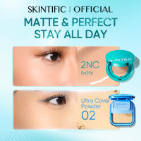 [6.3 6pm New Launch]SKINTIFIC Perfect Stay Serum Matte Cushion Foundation SPF50 PA++++ Full Coverage