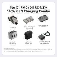 DJI Lito X1 Drone - 1/1.3 Inch Sensor | Omnidirectional Obstacle Sensing | ActiveTrack | 15km Transmission