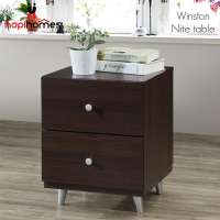 Hapihomes Winzston Modern Side Table (400 L x 400 W x  511 H mm)