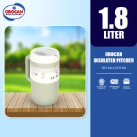 Orocan Insulated Pitcher 1.8L | Pitsel Insulated | Hot or Cold/Malamig Mainit