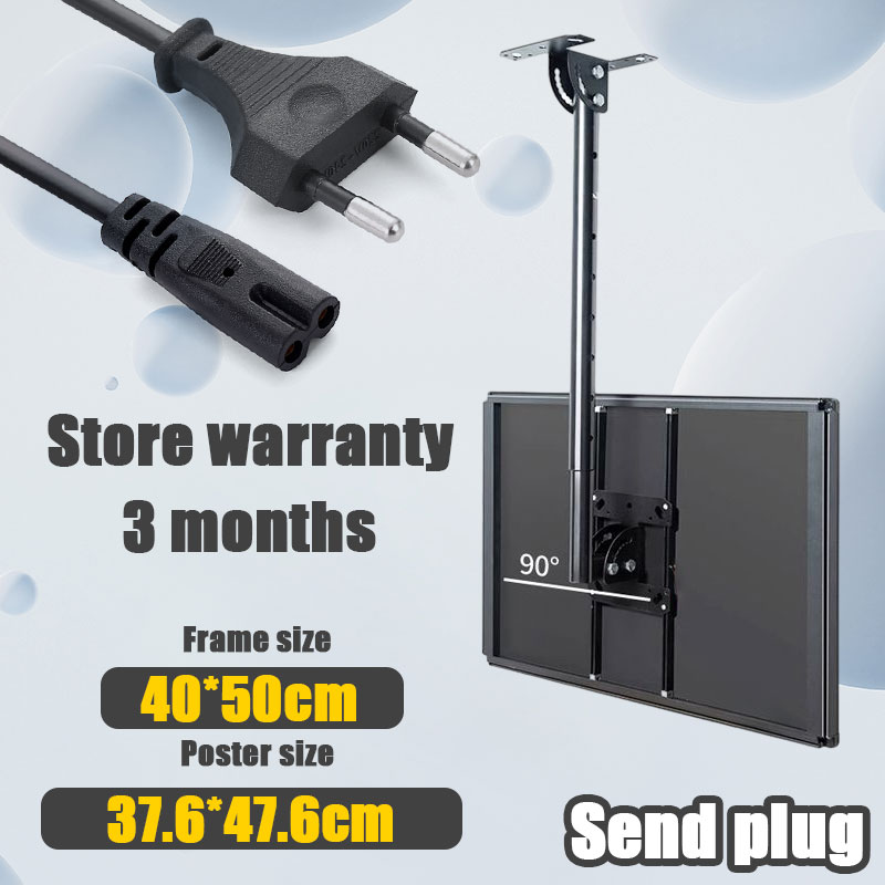 LED TV light box Plug and Play Retractable stand Adjustable angle slim light box led signage