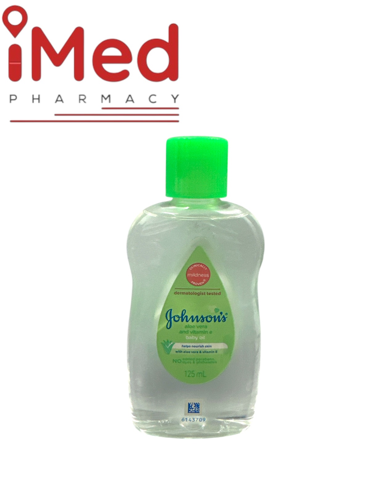 JOHNSONS BABY OIL ALOE VERA 125ML
