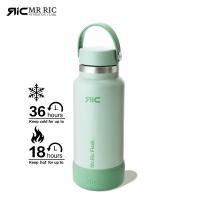 Mr Ric 2026 New Hydration Flask Flexible Double Layer Lid 40oz 304 Stainless Vacuum Flask Insulation Tumbler Water Bottle Drinking Container