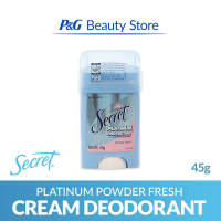 Secret Platinum Cream Deodorant Powder Fresh 45g