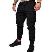 C.Y.N Mens Six Pockets Skinny Jogger Pants