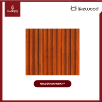 MATIMCO LIKEWOOD WPC Fluted Wall Panels (3 FLUTES) 2.8 x 19.5 x 290 cm (SOLD PER PIECE) 9 Feet Long