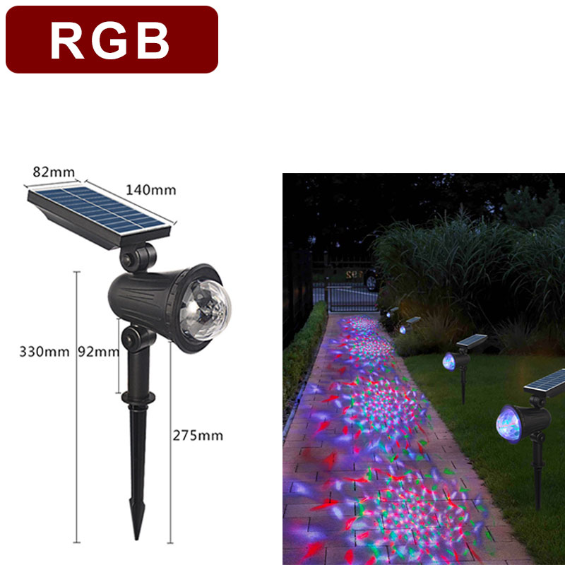 Solar outdoor wall lights courtyard garden landscape lights outdoor waterproof design wall washing lights christmas lights outdoor