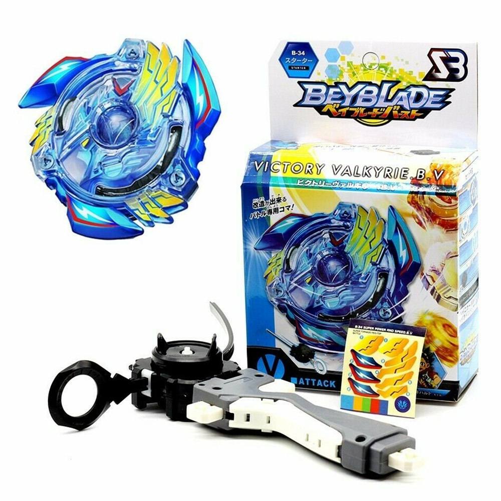【สินค้าพร้อมสต็อก】Metal Beyblade Burst Arena ตั้ง Gyro Fighting Gyroscope Launcher Spinning Toys Toy