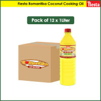 Fiesta Romantika Coconut Cooking Oil 1 Liter | Pack of 12