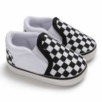 Boys Baby Shoes 0-18 Months Newborn Baby Shoes Classic Striped Sports Shoes Soft Sole Non slip Walking Shoes