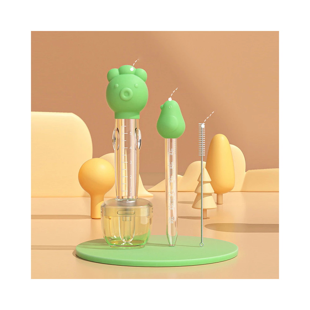 Medicine Dropper For Baby Feeding Medicine Dispenser Needle Feeder Silicone Safe Medicine Feeder