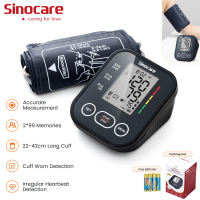 Sinocare Automatic Blood Pressure Digital Monitor Original Large Screen Portable BPM Pulse Sphygmomanometer ARM-30E+