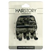 HAIRSTORY Small Non-Slip Hair Clamp Clip 6814