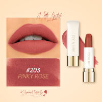 Focallure Natural #JasmineMeetsRose Matte Lipstick High Pigment Waterproof Lightweight Non-Clump Soft Smooth