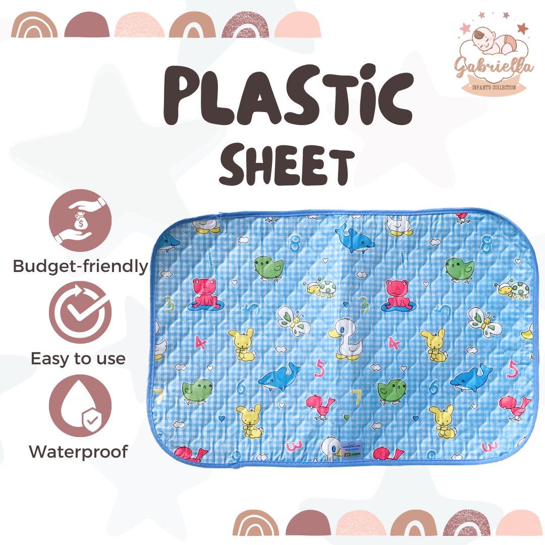 Changing Pad Plastic Sheet for Newborn Baby | Gabriella Infants Collection